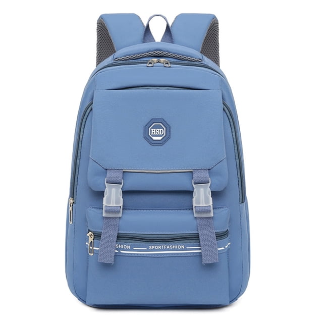 Bolsa Mochila para estudiantes Mochila escolar impermeable Nylon para niñas adolescentes (Azul) Tmvgtek Para Estrenar