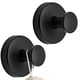 thumbnail image 1 of Roha Suction Cup Hooks 2Pack Towel Holder, Extra Strong, Black For Shower And Bathroom, Versatile 2.0, 1 of 5