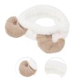 thumbnail image 3 of Unique Bargains 1 Pc Fashion Plush Wide Side Sheep Horns Headwrap for Women 9.06"x2.36" White, 3 of 3