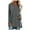 Gray, variant on Utoimkio Tunic Tops for Women Plus Size Long Sleeve Solid Color Shirts Crewneck Pullover Tee Blouses for Women