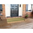 thumbnail image 3 of Heavy Duty Coir Door Mat Pistachio, Monogram O - 24" x 57", 3 of 4