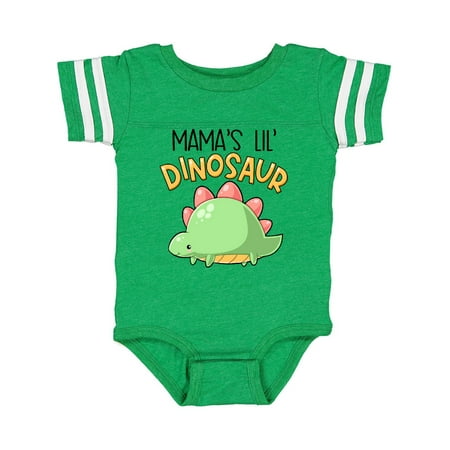 

Inktastic Mama s Lil Dinosaur with Cute Stegosaurus Gift Baby Boy or Baby Girl Bodysuit
