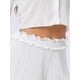 thumbnail image 5 of Conjunto de lounge para mujeres INSPIRE CHIC, pijamas de manga larga, camisas con botones y pantalones cortos, conjunto de 2 piezas, sets de entrenamiento Y2K, XS, blanco, 5 of 5