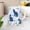 Black, variant on Tortoiseshell Cat Toile Mug Blue French Toile Coffee Cup for Tortie Lovers Toile de Jouy G