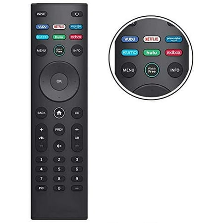 Vizio XRT140 OEM Remote Control for Vizio Smart TV Vudu/Netflix/Amazon Prime Video/Xumo/Hulu/Redbox