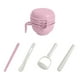 thumbnail image 2 of Juego de 10 piezas de tazón para moler alimentos complementarios para bebés, molinillo manual, juego multifuncional para preparar frutas y alimentos para bebés y niños, tazón complementario para alime, 2 of 4