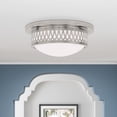 thumbnail image 2 of Livex Lighting Westfield Ceiling Mount in Brushed Nickel, 2 of 10