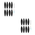 thumbnail image 4 of Bearachild 8 Uds PC Drone hélice profesional Quadcopter avión hélices componentes accesorios reemplazo para X8 MINI plata Plata 2Conjunto, 4 of 6