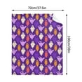 thumbnail image 3 of Halloween Flannel Throw Blanket, Ghost Pattern Ultra Soft Lightweight Cozy Blankets for Bed Couch Sofa 27.5x39Inch Multicolor, 3 of 6