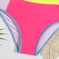 thumbnail image 5 of Teen Girl Swimsuits Tankini 9-10 Years Girl Bathing Suit with Adjustable Straps Bathing Suits Quick Dry Swimsuit Swimsuits Tropical Print Swimwear Beach Vacation Swimsuit, 5 of 5