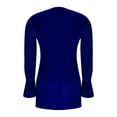 thumbnail image 7 of Mifsaly Puff Long Sleeve Velvet Dress Women Crewneck Patchwork Mini Sequin Dresses Tunic Elegant Evening Cocktail Party Gowns Wedding Guest A-Line Glitter Fashion Outfits L, 7 of 7
