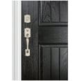 thumbnail image 3 of BALDWIN Prestige Wesley Single Cylinder Satin Nickel Door Handleset with Alcott Door Knob Featuring SmartKey Security, 3 of 7