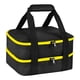 thumbnail image 4 of Bolsa de viaje negra con cremallera, bolsa organizadora de doble capa para baterías externas, camping, viajes por carretera, cables de carga y, 4 of 9