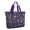 Purple Halloween Ghosts, variant on Tote Bag for Women - Purple Halloween Black Bats Shoulder Bag - Large Utility Work Duffle Bag with Zipper Handbag for Travel, Work, Sprots