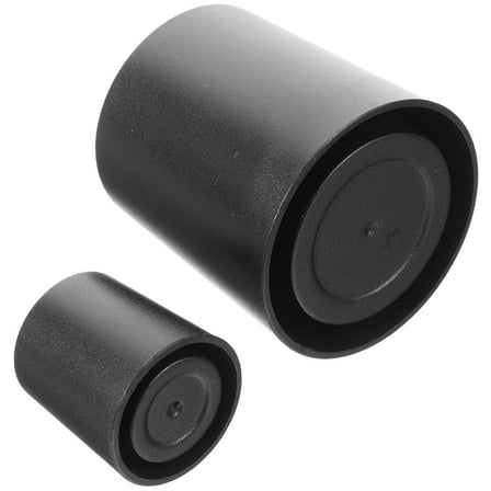 HAKIDZEL Cute Mini Trash Can Plastic Black 2pcs