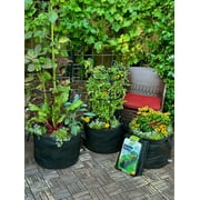 Smart Pot 15 Gallon Fabric Planter, 3-pack