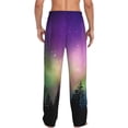 thumbnail image 3 of Daiia Northern Lights Men's Sleep Pant with Pockets and Drawstring,Pajama Pants-X-Large, 3 of 9