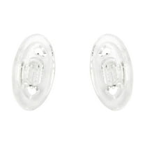 Vonxyz 1 Pair Clear Nose Pads Nosepieces Replacement for Oakley Square Wire 2.0/Square Wire 3.0 Sunglasses