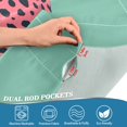 thumbnail image 5 of Yayeee Kitchen Curtains Tier Set of 2 Light Filtering 57"x24" Over Sink Window Panels, Big Pink Cheetah, 5 of 7