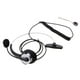thumbnail image 2 of Auriculares monoaurales con cable con cancelación de ruido y manos libres RJ11 de plata Sunnimix auriculares monoaurales, 2 of 8