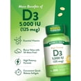 thumbnail image 5 of Vitamin D3 5000 IU | 300 Softgels | High Potency | Non-GMO, Gluten Free | by Nature's Truth, 5 of 7