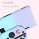 thumbnail image 3 of Reemplazo de la cubierta de la consola de la carcasa del agarre de la funda protectora de la PC del color degradado para el interruptor de Nintendo Inevent EL5713-03B, 3 of 6