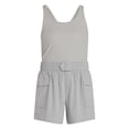 thumbnail image 5 of Avia Women's Mixed Media Active Romper, Sizes XS-XXXL, 5 of 5