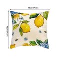 thumbnail image 3 of Yellow Throw Pillow Throw Pillow Cover Decorative Throw Pillow Covers for Couch Spring Pillow Cover Yellow Lemon Floral Decorative Pillow for Home Decor Gift, 3 of 7
