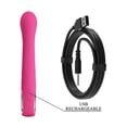 thumbnail image 4 of Pretty Love Novak Handle Rabbit Vibrator, Pink, 4 of 6