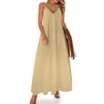 thumbnail image 1 of Robe Sans Manches Fusée de Glace Rétro Robes d'Été pour Femmes, 1 of 4
