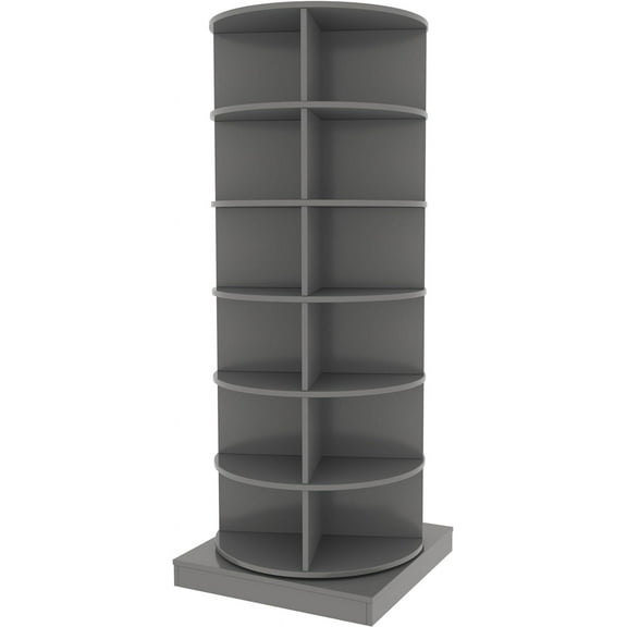 Holaki 6-Tiers Rotating Shoe Rack Tower, Spinning Shoe Display, 360° Rotating Shoe Organizer - Holds Up to 24 Pairs in Entryway, Living Room, Hallway