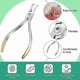 thumbnail image 3 of Front Bracket Removal Pliers, Orthodontic Bracket Removal Tool Kit, Stainless Steel Band Remover, Pliers for Gripping Dental Brackets, Pulling Tool Ki, 3 of 4