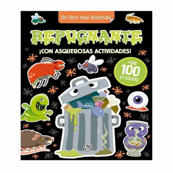 Un libro Muy, y divertido, repugnante VR Editoras Capicua