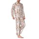 thumbnail image 2 of Fotbe Autumn Floral Deer Pijama de Hombre con Estampado de Manga Larga, Conjunto de 2 Piezas, Ropa de Dormir Suave y Cómoda con Bolsillos-X-Large, 2 of 7