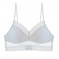 thumbnail image 3 of Utoimkio Sports Bras for Women On Sale Lace U-Back Comfort Bra Underwear Feminine Halter Thin Cup Back Summer Invisible, 3 of 3