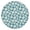 Blue Daisy Flower-2, variant on Blue Daisy Flower Pattern Round Fitted Tablecloth with Elastic Edge,Dining Table Cover Waterproof,Outdoor Round Tablecloth for Camping,Dining,Indoor and Outdoor