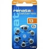 60 Renata Maratone Hearing Aid Batteries Size: 13
