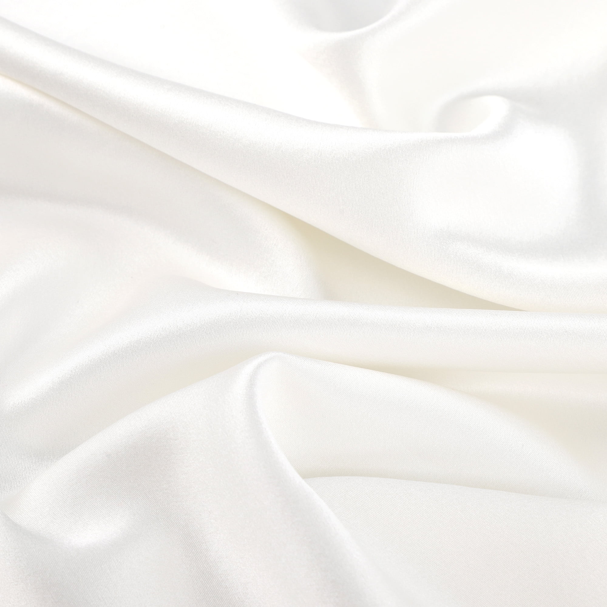Unique Bargains Mulberry Silk Pillowcase for Skin 25 Momme White King
