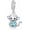 03-Mar-Monkey, variant on Monkey Charm for Women 925 Sterling Silver 12 Month Birthstone Monkey Charm Monkey Beads for Bracelets Jewelry Making