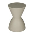 thumbnail image 2 of Mesa auxiliar Benzara Niya, tapa redonda, 43 cm, color gris, 2 of 7