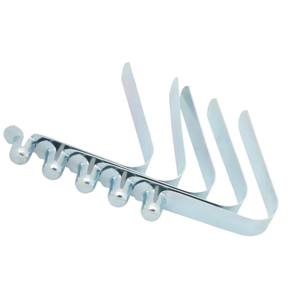 5 Piezas de Remo de Kayak de Empuje Clips de Resorte de Acero Inoxidable Accesorio de Kayak Bueco de Plata Sunnimix 9mm x 12mm