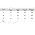 thumbnail image 5 of Femmes Chemise à Manches Longues Slim Fit Cou Basique Pull Tops, 5 of 5