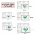 thumbnail image 6 of St Patrick's Day Outdoor Rug 5x7 Ft, Non Slip Washable Area Rug, Watercolor Lucky Shamrocks Heart Patio Rugs Carpet Runner, Large Floor Mat for Indoor/Outdoor Deck Porch Camping, 6 of 8