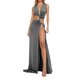 thumbnail image 1 of Vestido Largo de Verano Elegante Sexy Hombro Color Sólido Falda Maxi, Moda Vestido sin Mangas para la Primavera Y el Verano Casual Y Vestido de Noche, 1 of 9