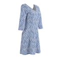 thumbnail image 3 of Vestido George Talla EG Escote V Blanco, 3 of 4