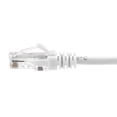 thumbnail image 2 of NavePoint Patch Cable, CAT5e, UTP, 24AWG/7*0.18 MM, 3 Ft,  10 pack, White, 2 of 4