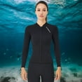 thumbnail image 3 of Veste à Séchage Rapide pour Hommes Femmes Combinaison de Plongée Surf Surf Haut Plongée sous-Marine Jeunesse Humide Surf Snorkeling Femmes G, 3 of 8