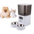 thumbnail image 1 of Comedero Autico para Gatos, dispensador de comida para gatos de 5 litros con cuenco de comida de acero inoxidable 304, Alimentador multifuncional para mascotas,, 1 of 7