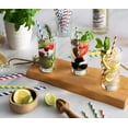 thumbnail image 2 of MINKUROW Paper Drinking Straws 200 Pack 100% Biodegradable - 5 Colors, 2 of 5