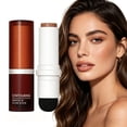 thumbnail image 4 of EGNMCR Stereoscopic Light Stick Nose Waterproof And Sweatproof Makeup Double Headed With Dyeing contouring contouring, 4 of 4
